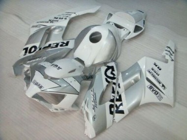 Affordable 2004-2005 White Silver Black Repsol Repsol Honda CBR1000RR Motorcycle Fairing Kit UK