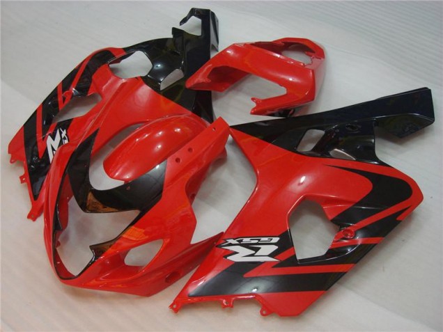 Affordable 2004-2005 Red Black Suzuki GSXR 600/750 Motor Fairings UK