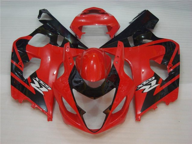 Affordable 2004-2005 Red Black Suzuki GSXR 600/750 Motor Fairings UK