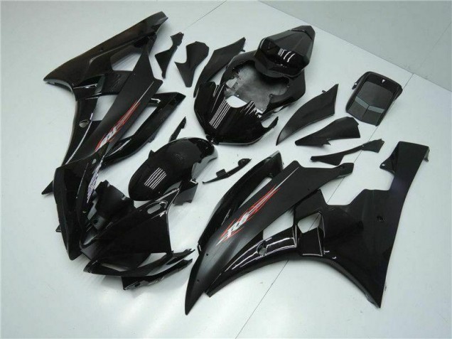 Affordable 2006-2007 Black Yamaha YZF R6 Motorbike Fairings UK