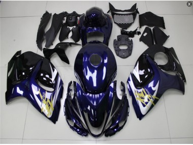 Affordable 2008-2019 Blue Gold Suzuki GSXR 1300 Hayabusa Motorcycle Bodywork UK