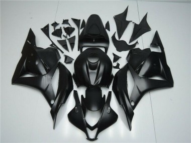 Affordable 2009-2012 Matte Black Honda CBR600RR Motorcycle Fairings Kits UK