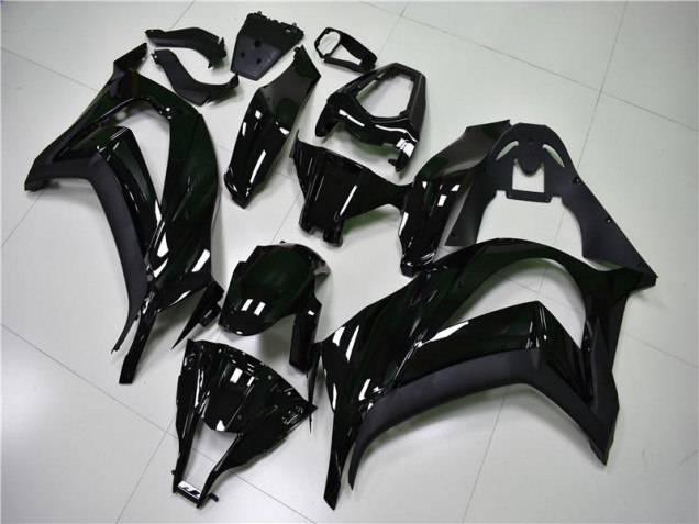 Affordable 2011-2015 Matte Black Kawasaki ZX10R Motorcycle Fairings Kits UK